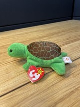 Vintage 1994 Ty Speedy the Turtle Beanie Baby with Errors Plush Stuffed Anima KG - £11.62 GBP