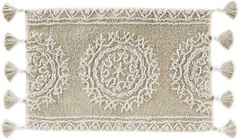 Skl Home By Saturday Knight Ltd. Medallia Rug, Natural, 20 Inches X 30 Inches - £34.47 GBP