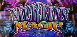 IGT MERLINS MAGIC DOUBLE Diamond Glass for Slot Machine 9.5 x 20.5 Excel... - $69.29