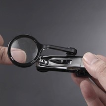 Magnifier Finger nail Clipper Toenail Toe Finger Nail Cutter Scissor Mag... - $7.99