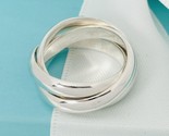 Size 5.5 Tiffany Califfe Ring 3 Band Triple Rolling Interlocking Paloma ... - $345.00