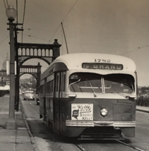 St Louis Public Service Metro #1782 Route 70 Grand PCC Streetcar Photo 1959 - £7.43 GBP