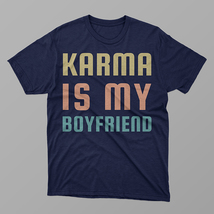 Karma Is My Boyfriend Shirt, Swiftie Gift, Gift For Her, Midnight Shirt - $17.67