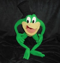 20&quot; Vintage Applause Green Michigan J Frog Looney Tunes Stuffed Animal Plush Toy - £22.75 GBP