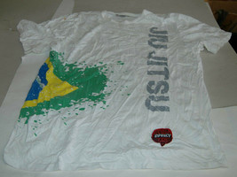 Infinity XL Tee Shirt Jiu Jitsu Brazil Flag 100% Cotton Endless Possibli... - $19.99