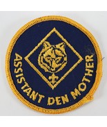 Vintage Assistant Den Mother Insignia Navy Twill Boy Scouts America BSA ... - $11.69