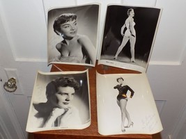 4 Vintage 8 x10 Pin Up Photos Ray Kneeland Amusement, Buffalo, NY - $366.06 MXN