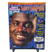 Sports Illustrated for Kids November 1995 Shaq Count Shaqula Cover Cards Poster - £7.88 GBP
