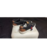 Levis Jeffrey Los 501  Core Sneaker Black Shoes Men&#39;s Size 7 Leather - $16.82