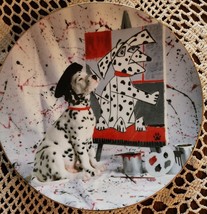 Hamilton Collection ~ Comical Dalmatians ~ Ceramic Plate ~ 1008A ~ The M... - $26.18
