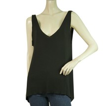 Dondup Black Viscose Relaxed Fit Tank Sleeveless Top size XS - $1,311.79 MXN