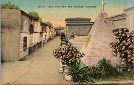 Old St. Louis Cemetery New Orleans LA Postcard PC509 - £3.97 GBP