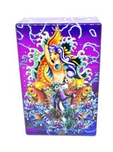 KSI Mermaid Design #2 Push-N-Open Button King Size Cigarette Case - $8.90