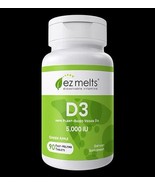 Vitamin D3 MultiVitamins by EZ Melts-90 Fast Melting Tablets - $19.75