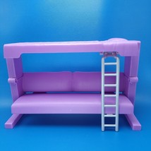 Barbie Dreamhouse Purple Sofa Couch Converts Bunk Beds Replacement Part 2018 - £13.62 GBP