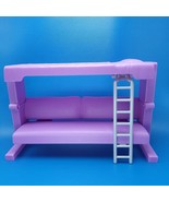 Barbie Dreamhouse Purple Sofa Couch Converts Bunk Beds Replacement Part ... - £13.61 GBP
