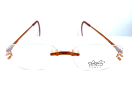 Luxottica LU3550 3552 719 Rimless Men&#39;s Women&#39;s Eyeglasses Frame Italy 5... - $49.99