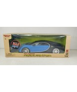 Bugatti Chiron Blue Black Signature Edition Full Function RC Car 27/49 M... - $78.88 CAD