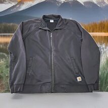Carhartt Heavyweight Full Zip Sweatshirt Mens Sz XL Workwear Chore Jacket - $34.65