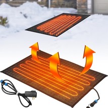 20&#39;&#39; x 30&#39;&#39; Heated Snow Melting Mats - Heated Outdoor Mats for Walkways - - $190.56