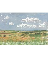 DAVID HOCKNEY Looking Towards Huggate 15&quot; x 22.5&quot; Offset Lithograph 1998... - $381.56 CAD