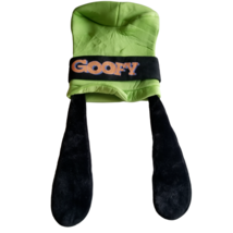 Disney Parks Goofy Tall Green Hat Foam Cap with Ears Adult Size Vacation Fashion - £28.81 GBP
