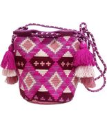 Handmade Wayuu Crochet Tote Bag, Woven Mochila, Colombian Tribal Bag, Be... - $2,155.52 MXN