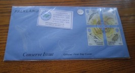 000 Falkland Islands First Day Issue Fox Bay 1984 Conserve Samps Envelope - £9.41 GBP