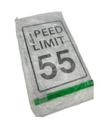 Speed Limit 55 MPH Sign - Aluminum 12x8 inches Signs (2 pcs) - $53.56 CAD