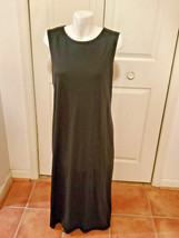 Graver Studio Women&#39;s Size Large Black Long Sleeveless Maxi Dress (NEW) - £23.32 GBP