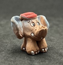 Vintage Porcelain Handmade Elephant Figure 3cm High - £29.58 GBP