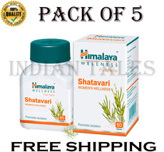  Himalaya Wellness  Shatavari Women&#39;s Wellness | -  60 Tablets  Pack  of 5 - £28.66 GBP