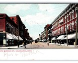 South Burdick Street Vista Kalamazoo Michigan Mi Udb Cartolina V20 - $4.04