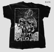 Septic Death-Hardcore Punk Band, Black T-shirt Short Sleeve (sizes:S to 5XL) - $16.99