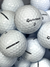 6 Dozen Near Mint AAAA White TaylorMade Speedsoft Used Golf Balls - $71.55