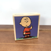 2001 Peanuts Charlie Brown Stampabilities Wood Rubber Stamp F1070 - $25.00