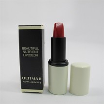 Ultima II Beautiful Nutrient Lipcolor (RUBY CRYSTAL ) 0.14 oz NIB - £11.86 GBP