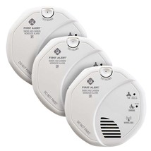 FIRST ALERT SMOKE AND CARBON MONOXIDE ALARM DETECTOR CO FIRE SMART RING ... - £88.85 GBP