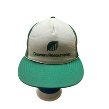 Vintage Growers Resource Inc. Trucker Style Snapback Hat  - £19.55 GBP