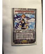 Gabumon &amp; Yamato Digimon Card Vintage Holo Rare Bandai Japan F/S 1999 - £23.45 GBP
