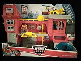 Playskool Heroes Transformers Rescue Bots Griffin Rock Firehouse Headquarters - £232.58 GBP