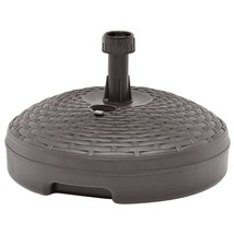  Umbrella Base Brown Plastic 17.7 in diameter, 11.0 in height - $76.72