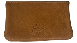 VTG Tilley Deerskin Leather Coin Purse Quebec Canada Zip Pouch Wristlet New image 7