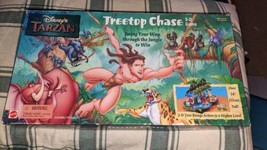 1999 Tarzan Treetop Chase 3-D Game by Mattel Complete in Good Condition Complete - $39.59