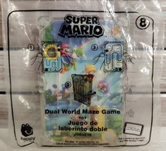 #8 Dual World Maze Game - Super Mario - McDonalds 2018 Happy Meal Toy -Brand New - £3.84 GBP