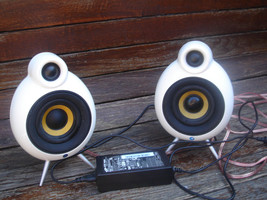 Nice Pair Of Scandyna Micropod Bluetooth Aciive Stereo Speakers MiniPod SE MK2 # - £117.58 GBP