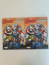 (2) Marvel Avengers Jumbo Word Search Puzzle Book - £11.83 GBP
