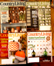Lot of COUNTRY LIVING Magazine 2012 Antiques Recipes Crafts Gardens Travel more - £15.48 GBP