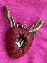 Mexico City Outside Art HOOS Anatomical Sacred Heart Of Madness Pendant - $40.00