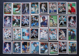 1991 Topps Micro Mini New York Yankees Team Set of 32 Baseball Cards - £9.37 GBP